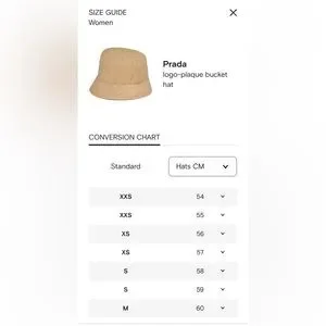 Accessories | Prada Straw Logo Plaque Bucket Hat Size Small  display picture 1